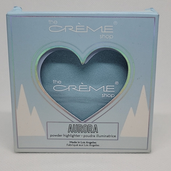 🌴 The Creme Shop Aurora Powder Highlighter Moonshine Blue - Picture 2 of 9